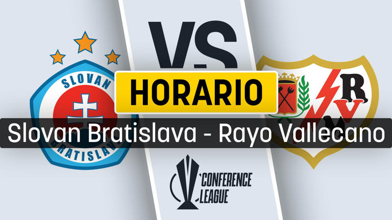 A qué hora juega hoy el Slovan de Bratislava – Rayo Vallecano y dónde ...
