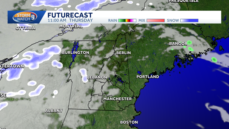 Windy and colder Friday with flakes for some. Light rain/mix/snow by ...