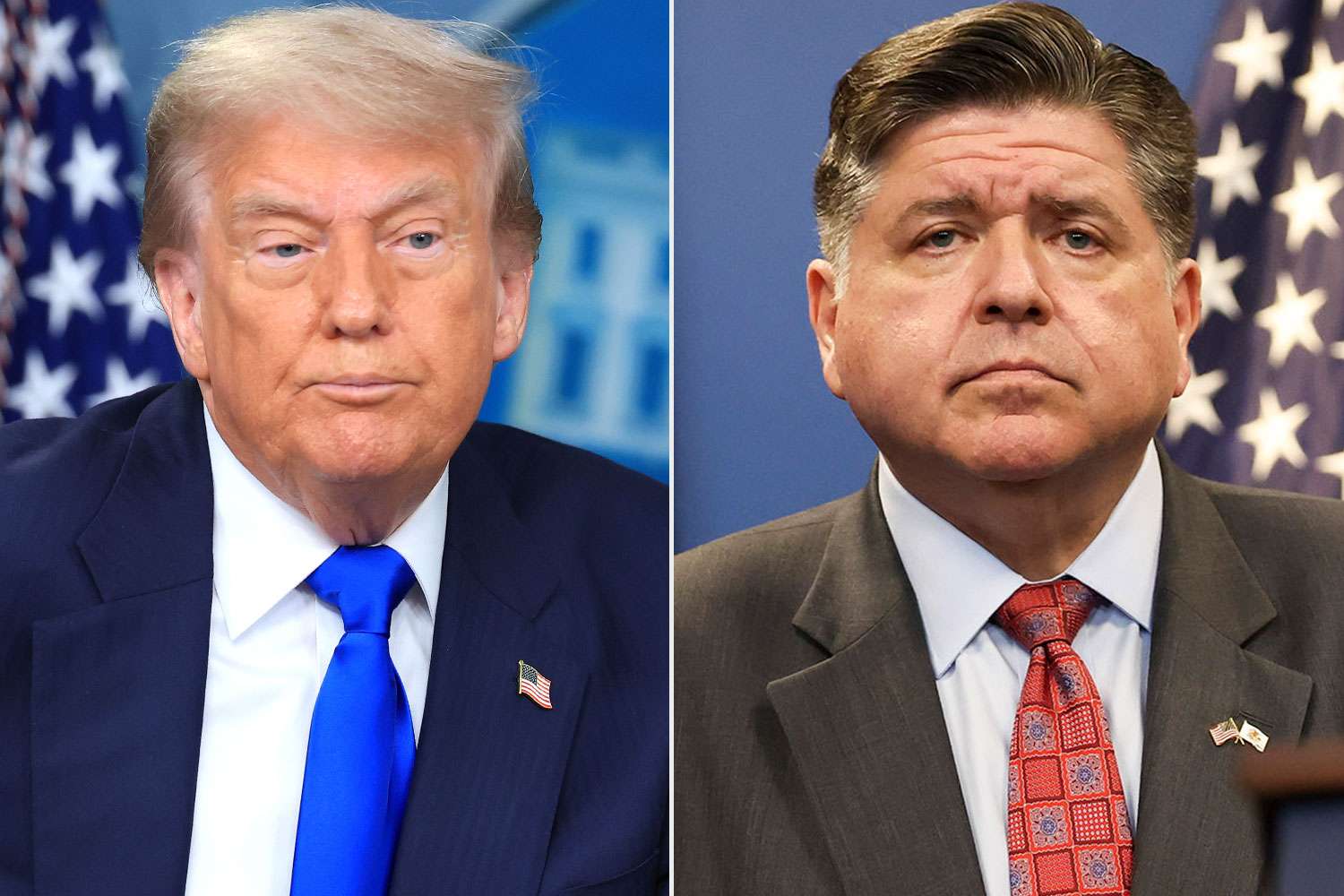 Trump Mocks Illinois Gov. JB Pritzker as 'Big Fat Slob' in Latest Push ...