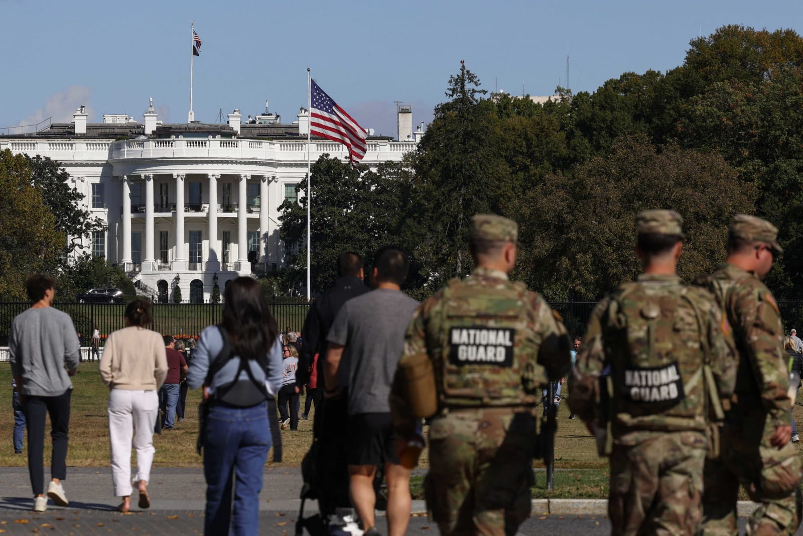 Two National Guard members involved in a shooting near the White House