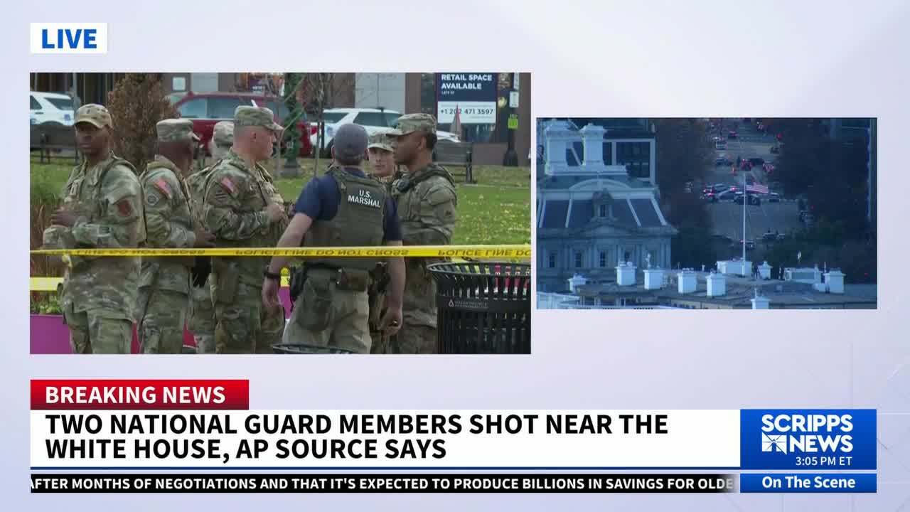 2 National Guardsmen shot in Washington, DC