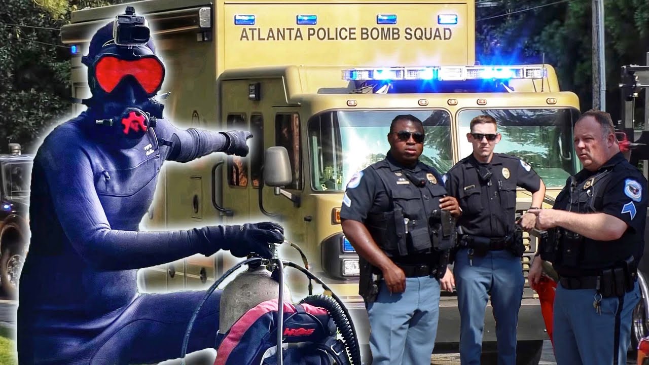 Bomb Squad & Police Shut Down City!! Most Dangerous Scuba Diving Find ...