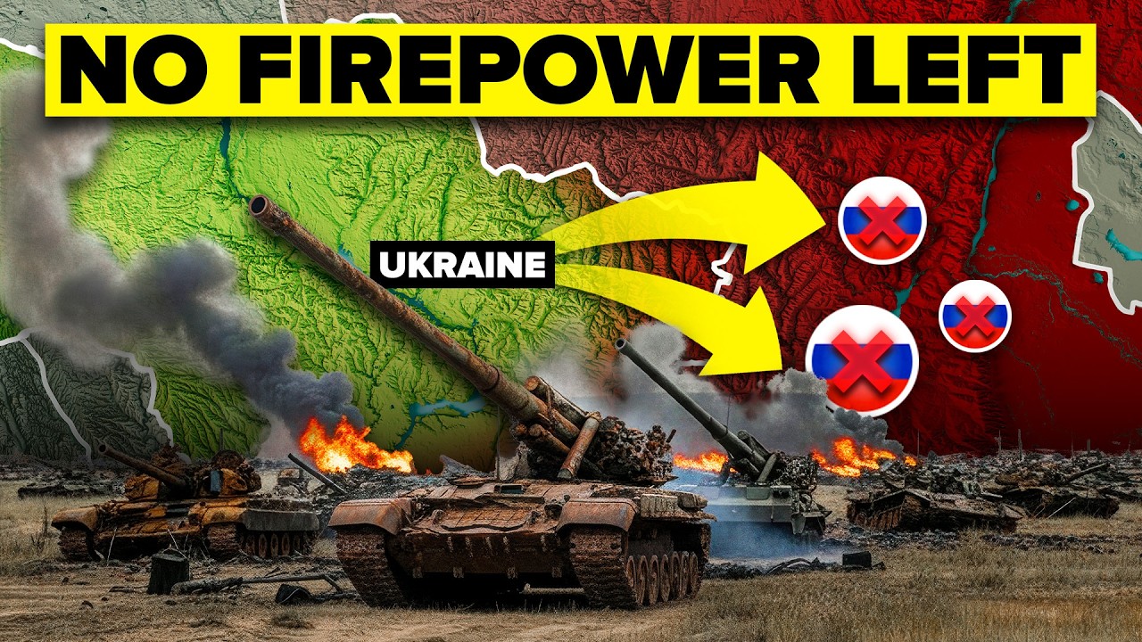 Not Just TANKS… Russia’s Running Out of ARTILLERY as Ukraine ...