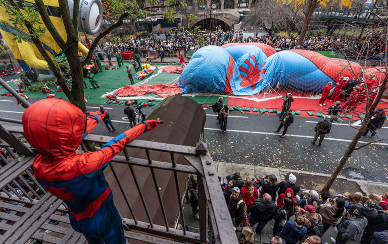 See Macy's balloons get inflated and details on how to watch parade