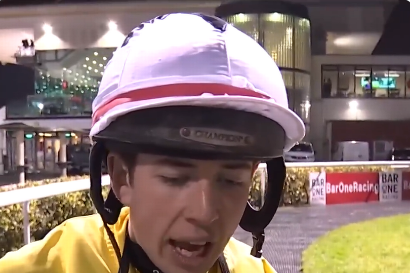 Young Irish jockey lights up television screens with jubilant winning ...