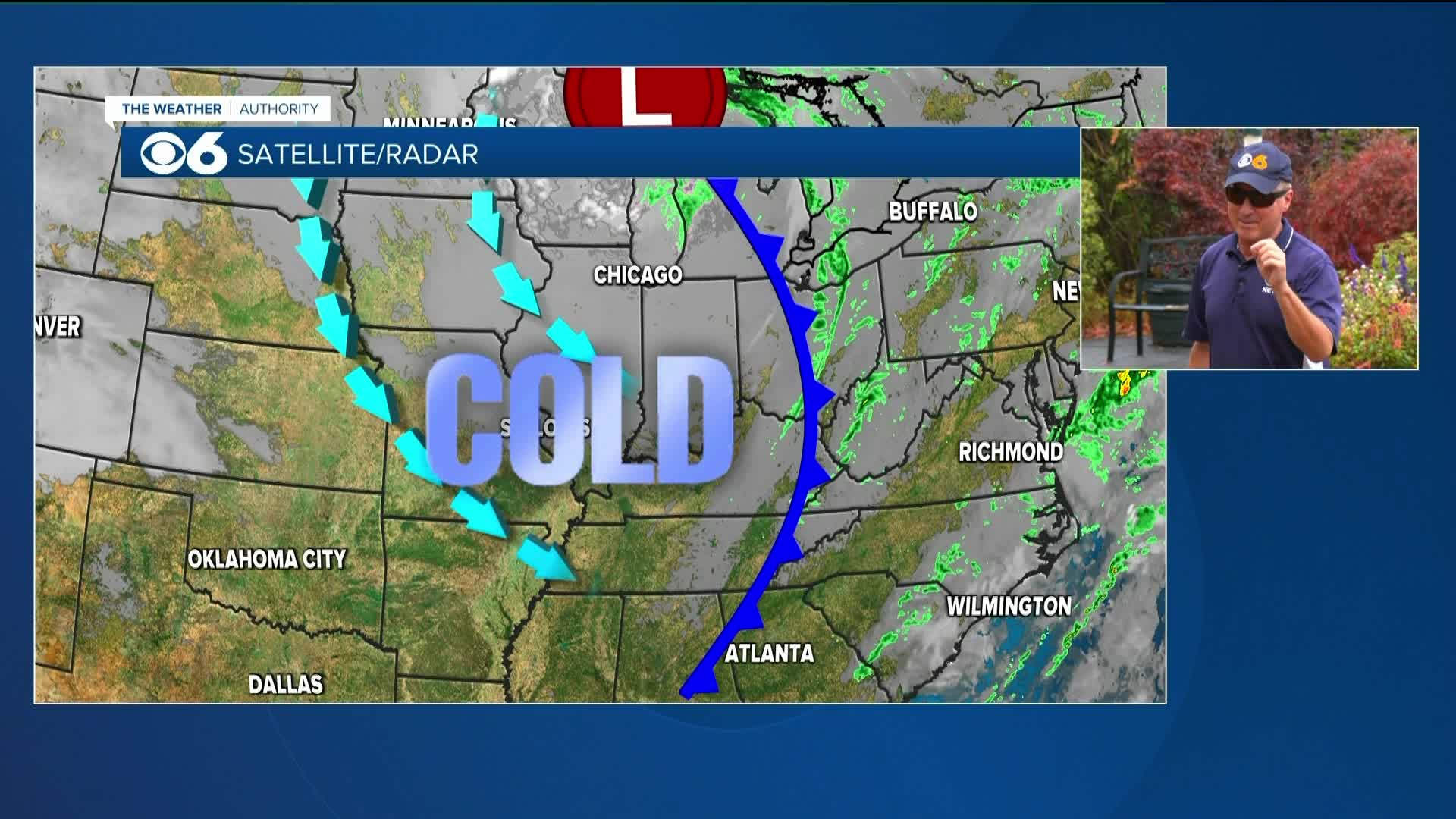 Thanksgiving Forecast: Cold front will bring colder weather for second ...