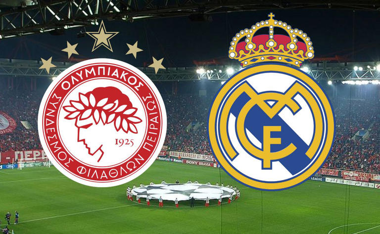 9′ – Olympiacos 1-0 Real Madrid: en VIVO y GRATIS el partido de la ...