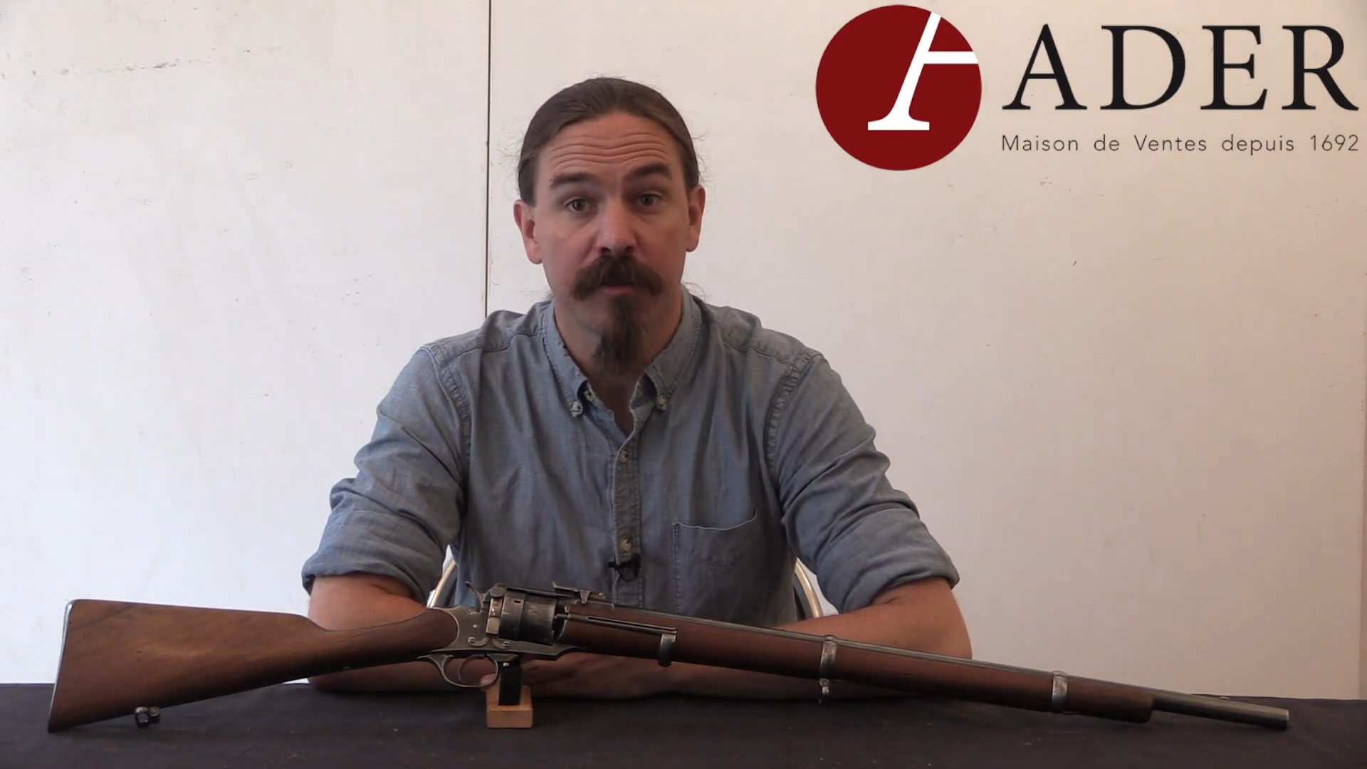 This 19th-Century Revolving Rifle That Looks Like a Revolver