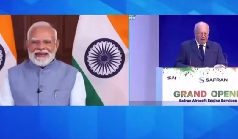 PM Modi bursts into laughter as Safran chief jokes about being 'Made in India' during virtual event