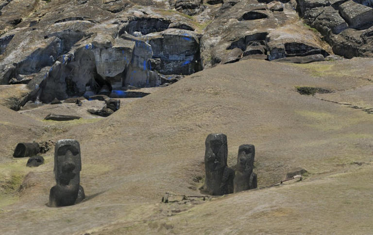 First-of-its-kind 3D model lets you explore Easter Island statues up close