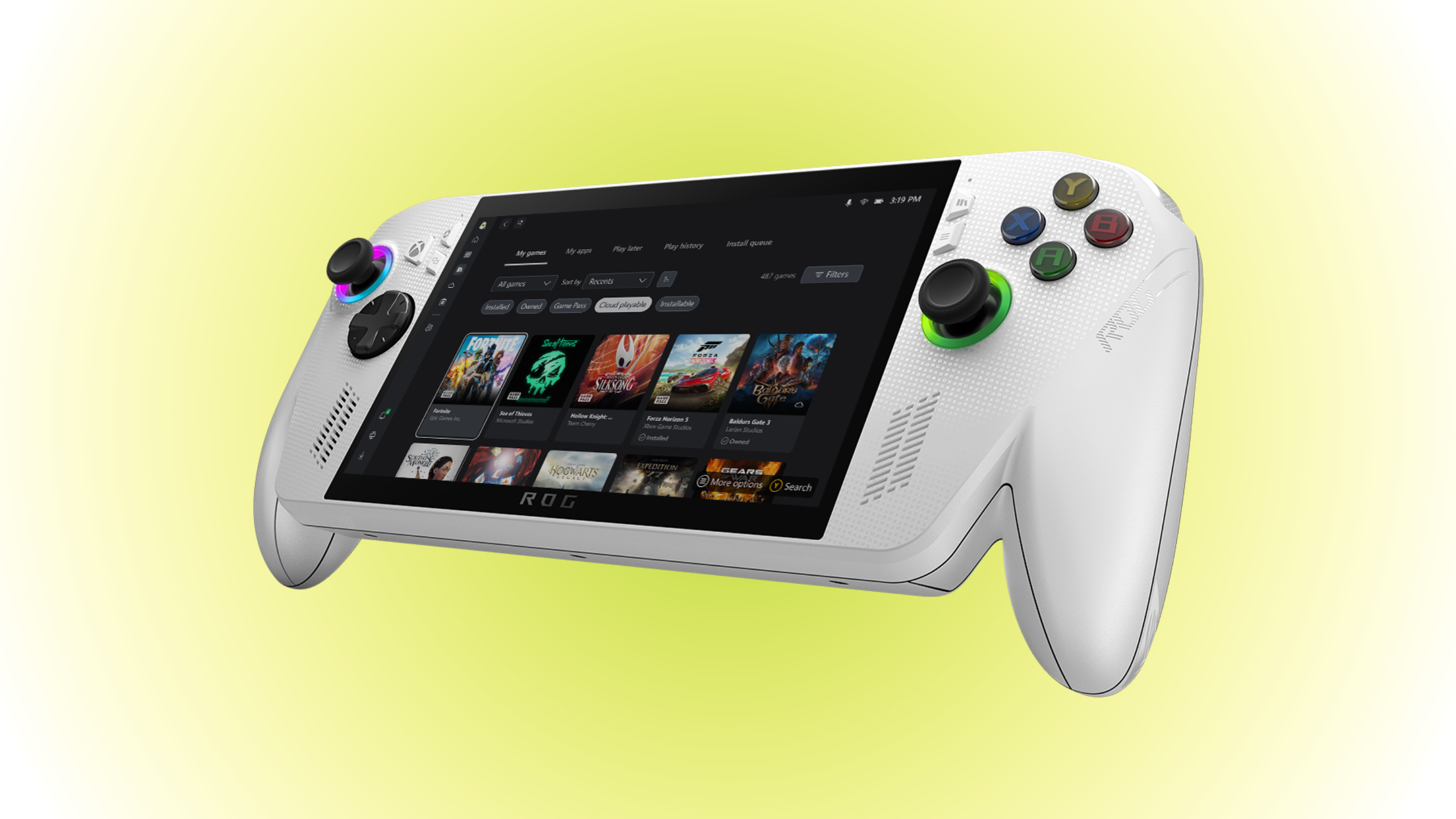 Xbox ROG Ally can now automatically fine-tune frame rate, power consumption