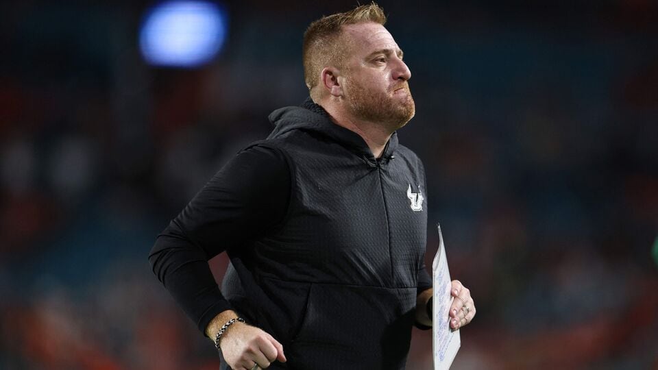 Who is Alex Golesh? Arkansas Razorbacks hire USF head coach as Sam ...
