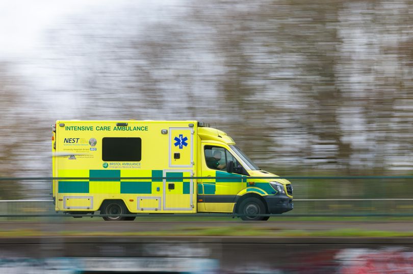 Teenage biker seriously injured in A38 van crash