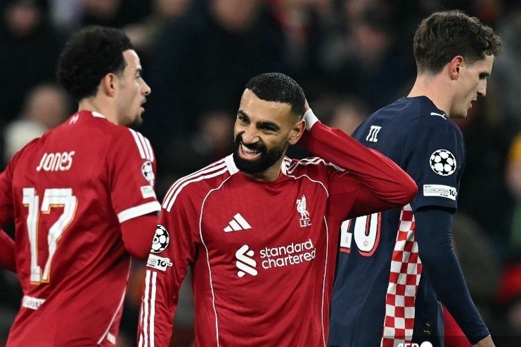 Ketika Arne Slot Tidak Bisa Hindari Mohamed Salah dalam Skuad Liverpool vs Brighton