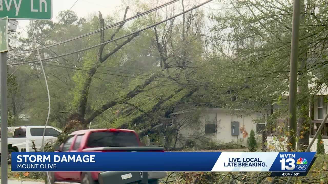 NWS Birmingham confirms 2 tornadoes in Jefferson County from Alabama's severe storms Tuesday