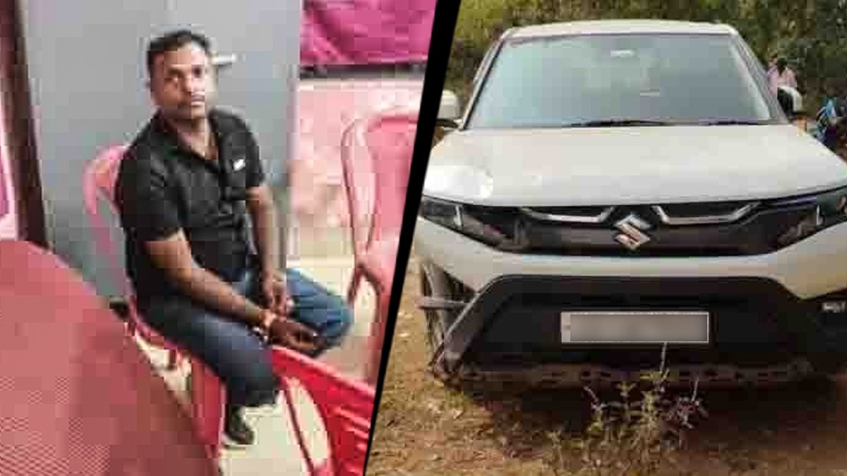 Speeding car mows down 2 children in Chhattisgarh, CCTV captures ...