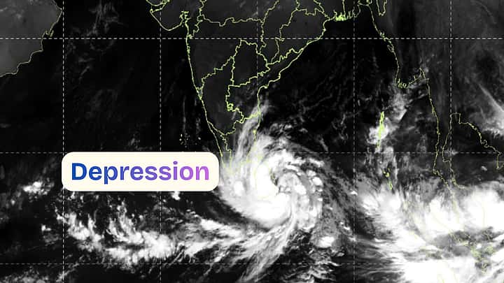 Cyclone Ditwah: IMD Confirms Depression Over Southwest Bay of Bengal ...