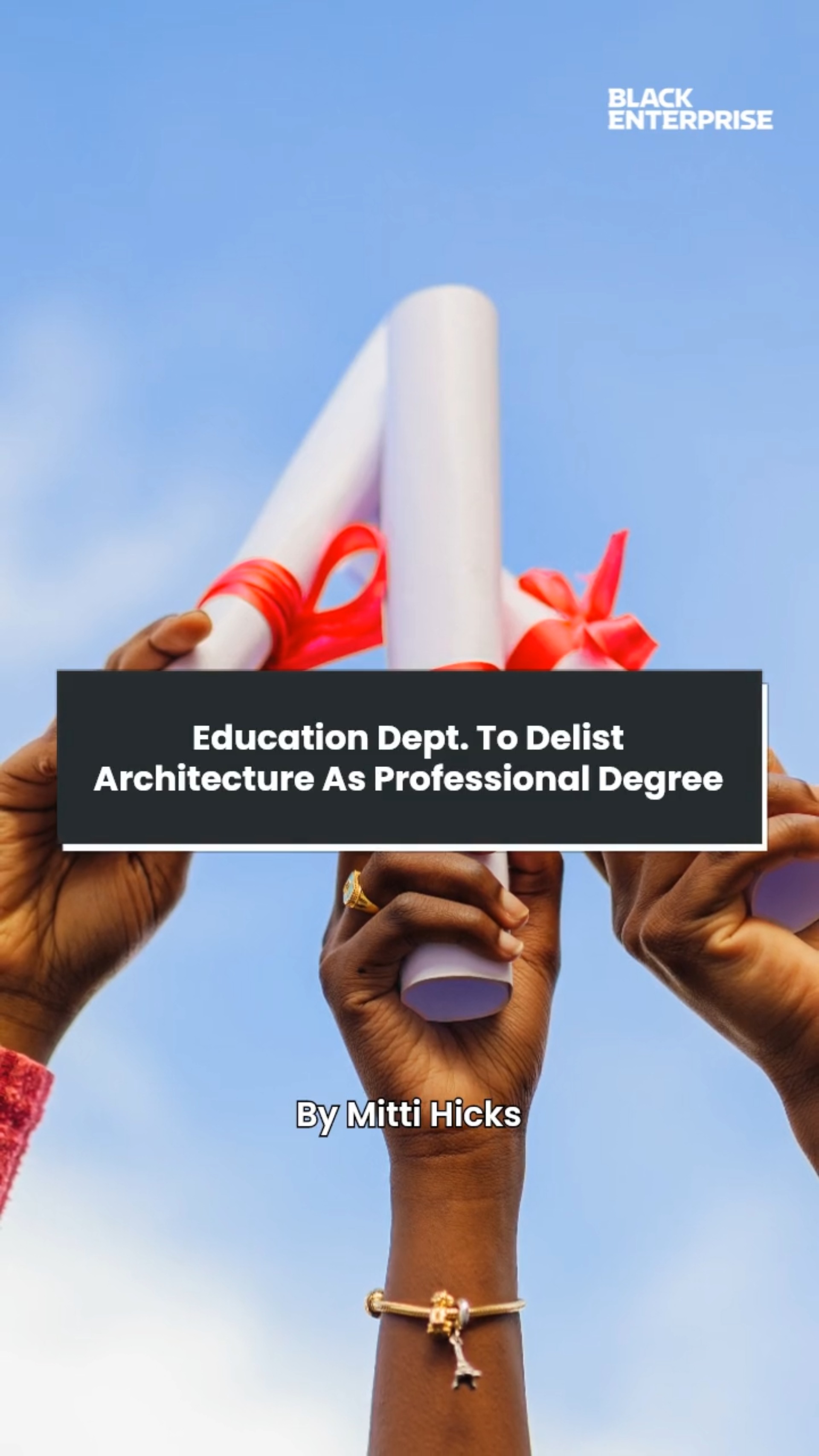 Education Dept. To Delist Architecture As Professional Degree