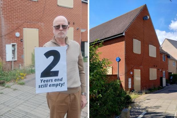 Councillor furious over social housing left empty more than 2 years on ...