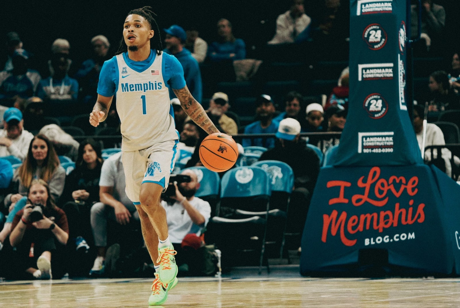Memphis Bounces Back: Beats SIU 74-58