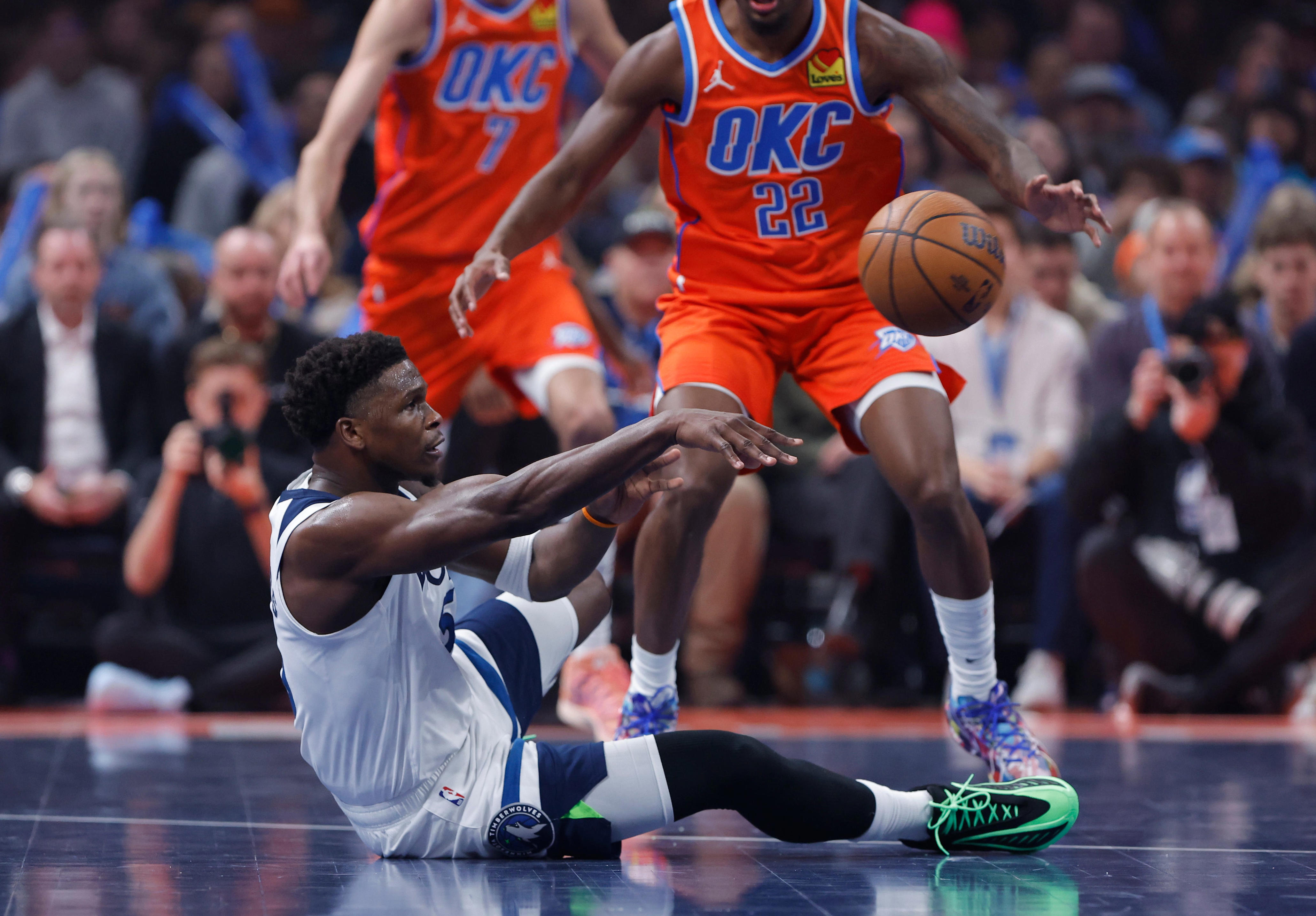 Full injury report for Friday's Thunder vs. Timberwolves matchup