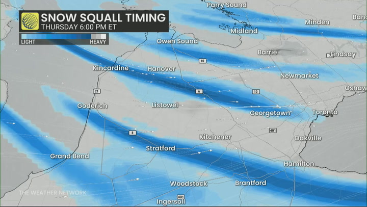 Ontario braces for multi-day lake effect snow squall event