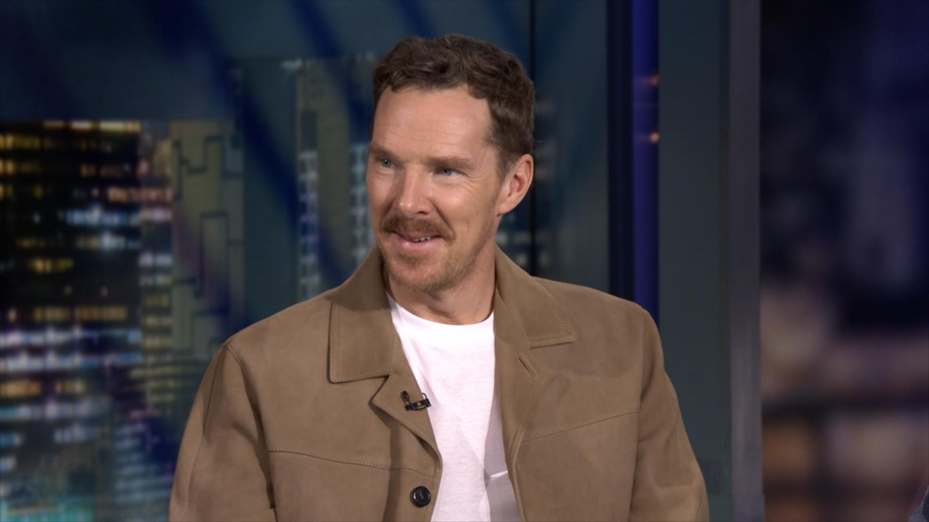 Benedict Cumberbatch on bringing grief to life in “The Thing with Feathers”