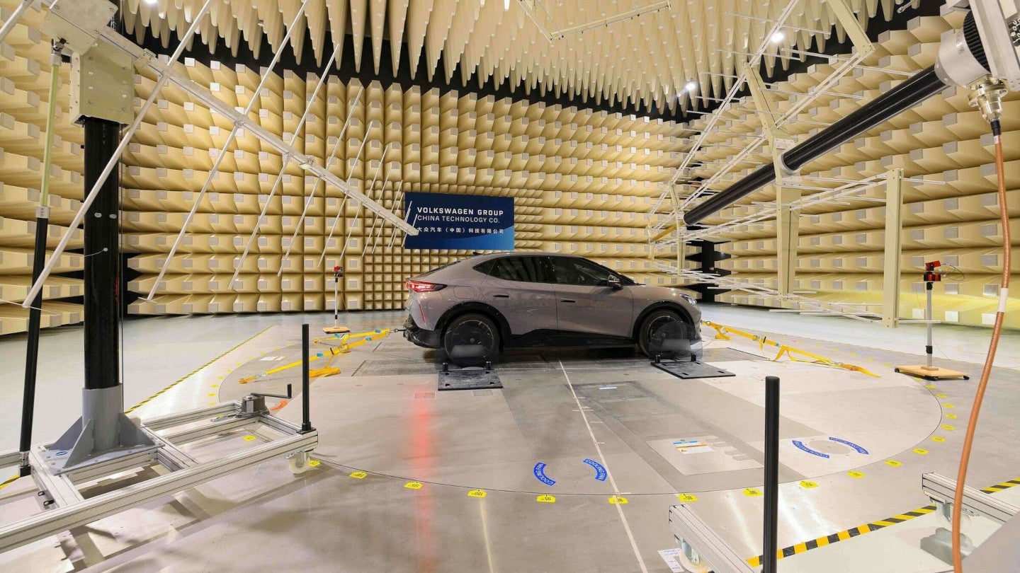 VW targets 50% cut in EV development costs with new China test centre