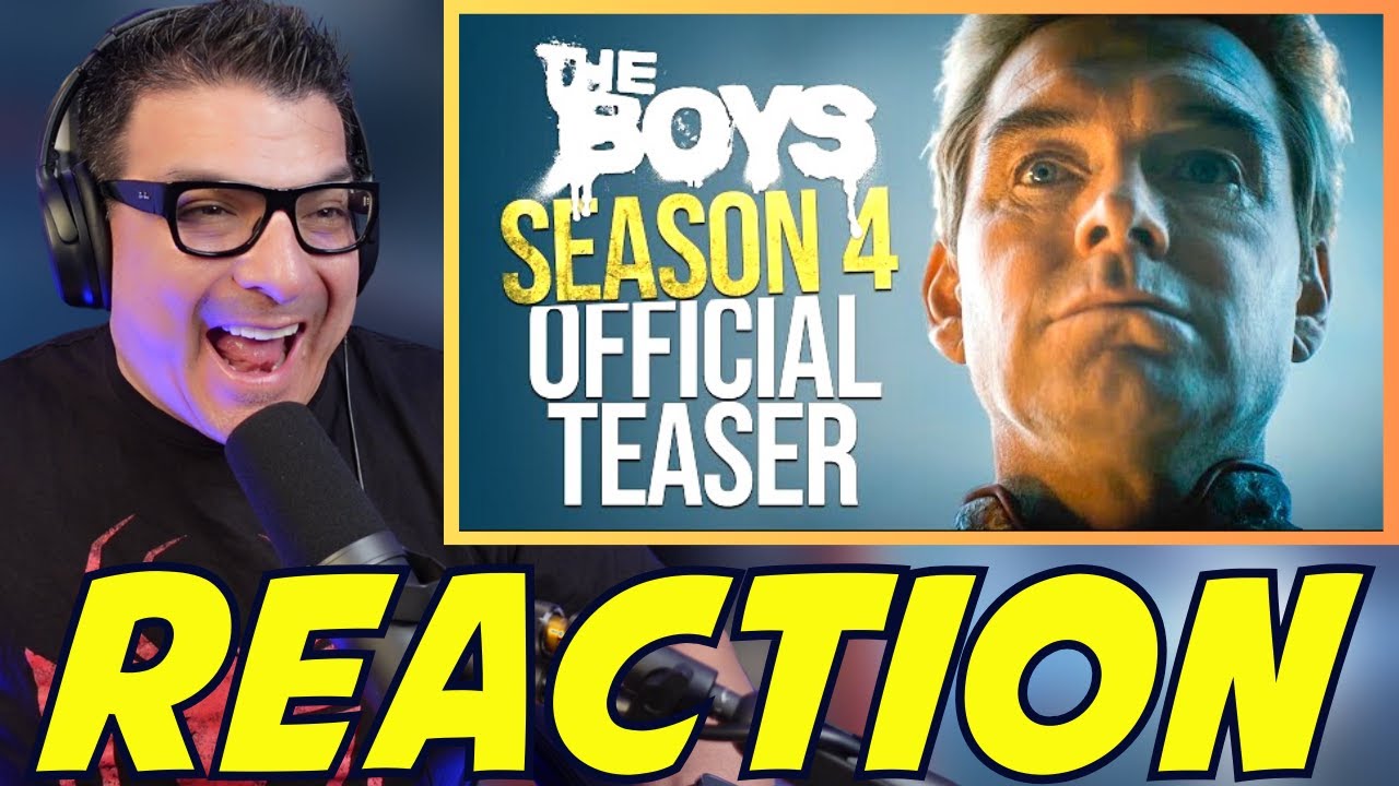 The Boys season 4 | Teaser trailer reaction! | Prime Video