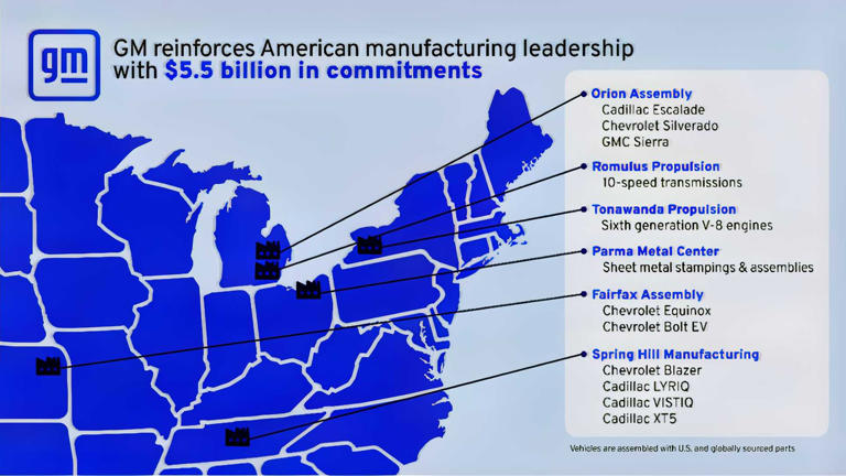 GM Invests $550M In American Midwest To Support Next-Gen ICE SUVs And ...