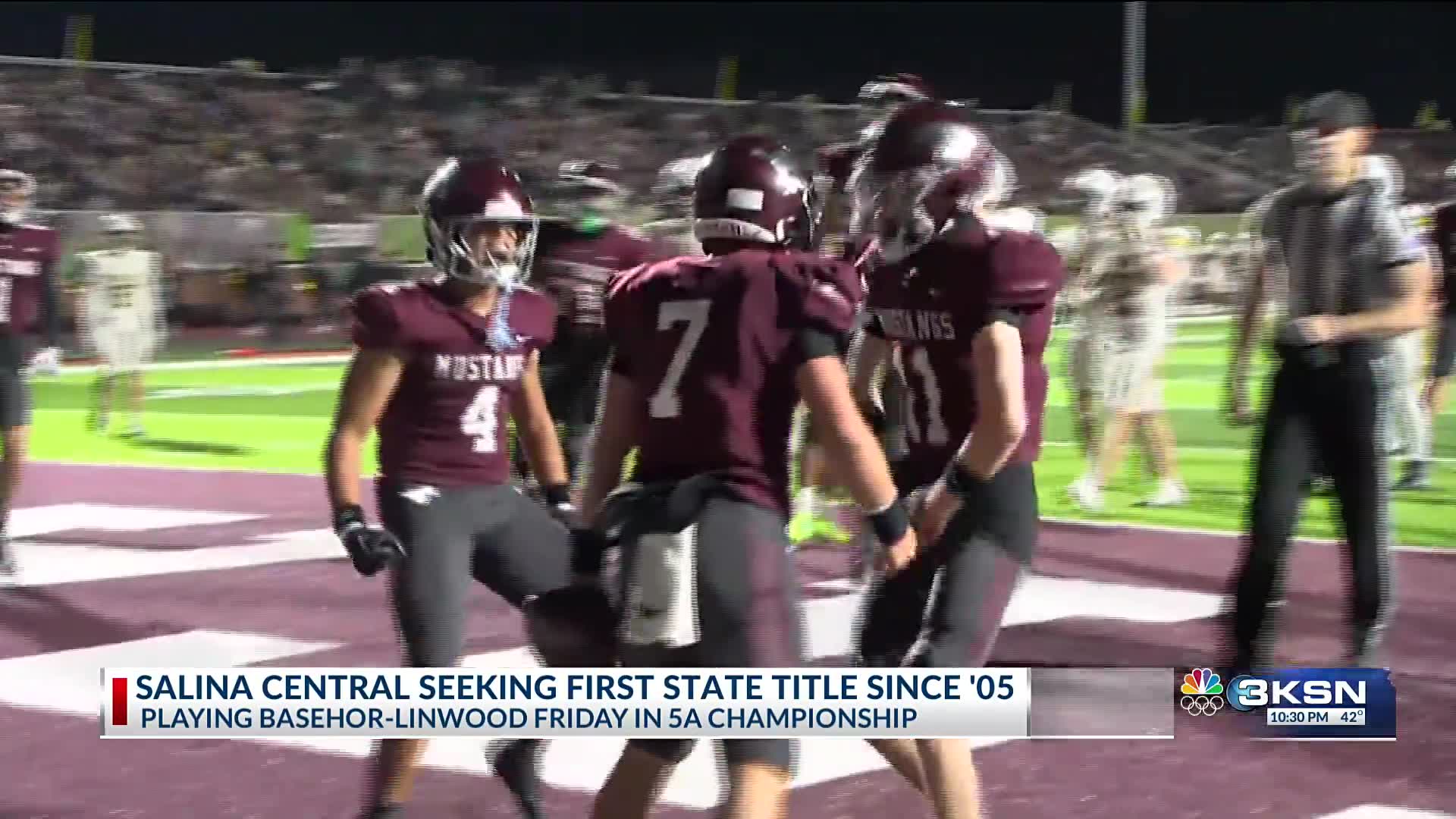 Salina Central football ready for 5A state championship