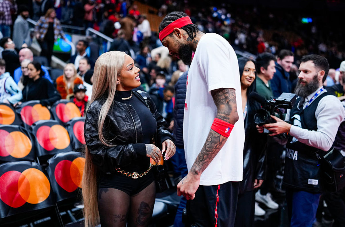 Rapper GloRilla Has Sweet Handshake With Her NBA Star Boyfriend