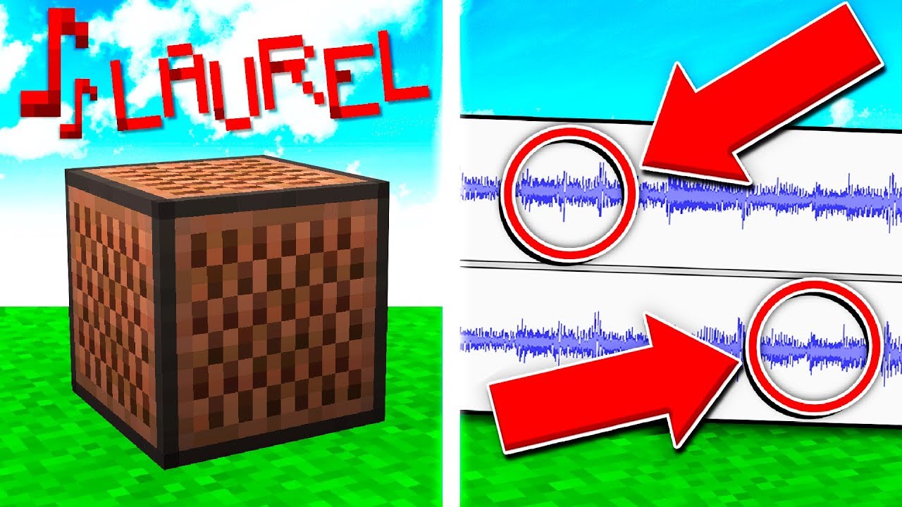 The truth behind hearing Yanny and Laurel in Minecraft explained