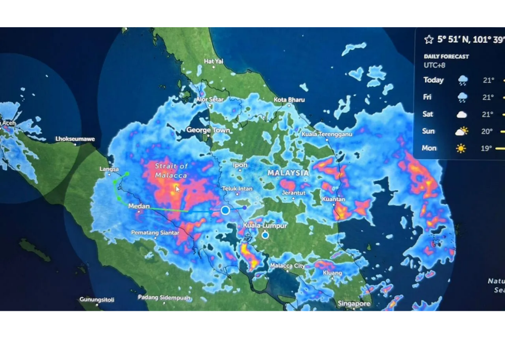 Tropical storm Senyar brings rare equatorial cyclone conditions to Malays