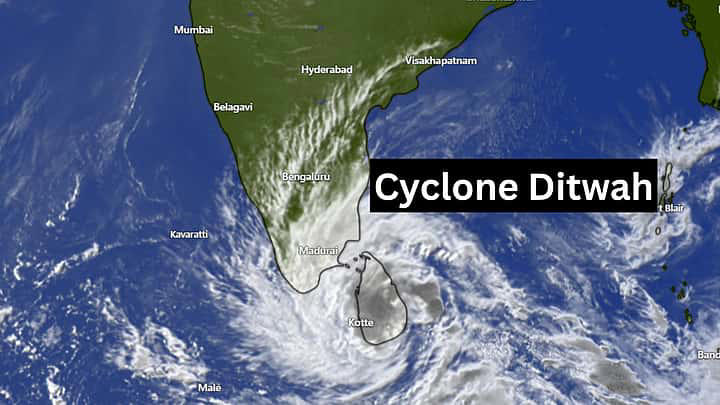 Cyclone Ditwah: Live Tracker, Path, Landfall Date And Place; Tamil Nadu ...