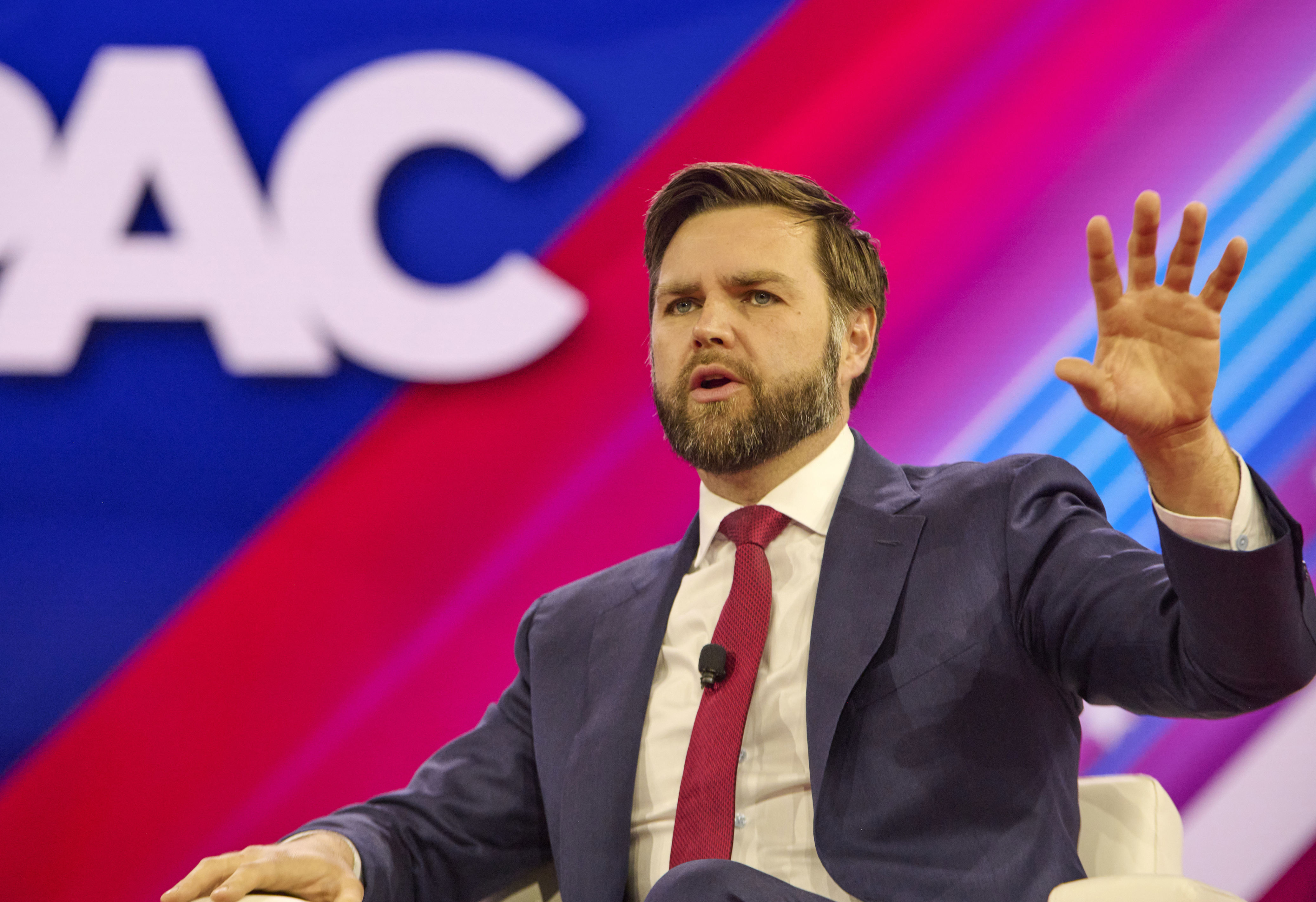 Beanie Winter Mütze Trump Vance 2028 Republikaner  Produktbild-Vorschau 6