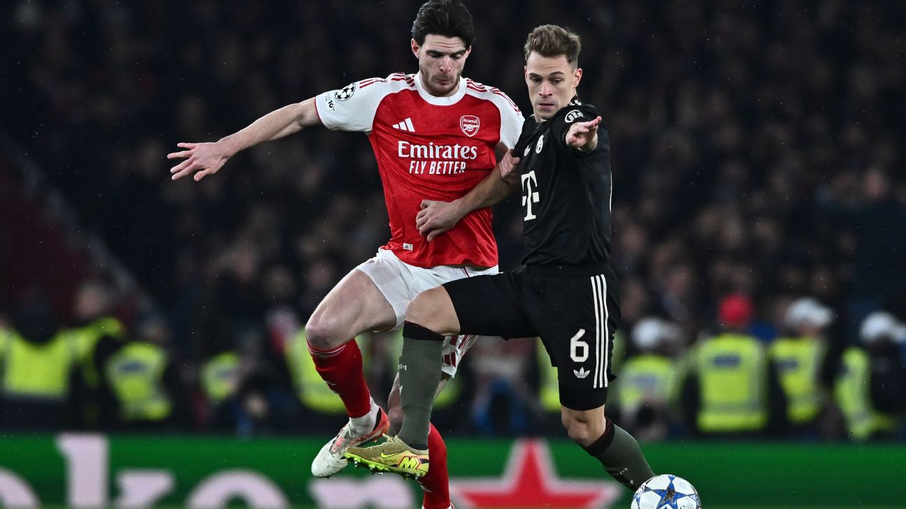 Joshua Kimmich, del Bayern, no se impresiona con el Arsenal: «Jugadas a balón parado, balones largos»