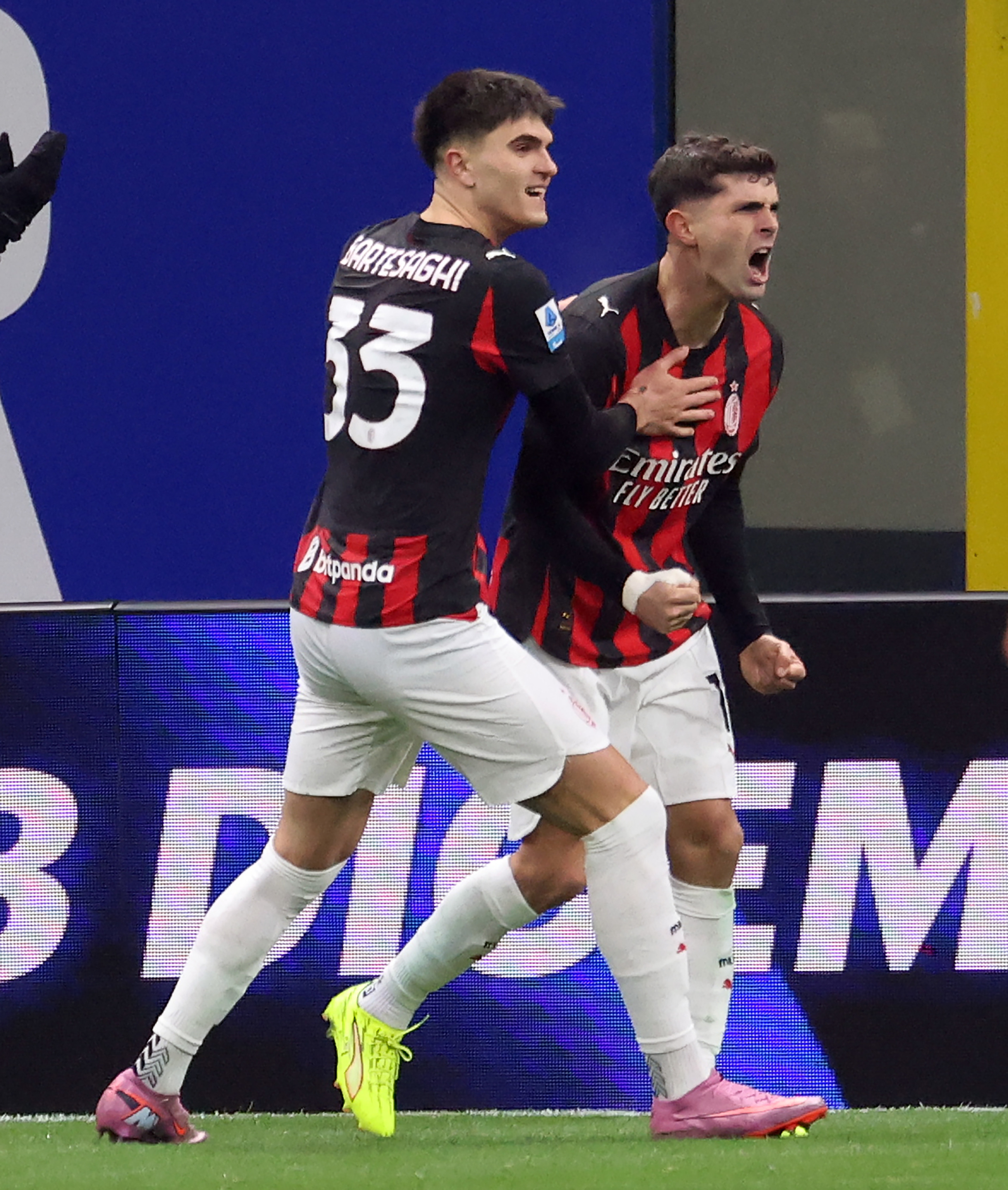 Calcio: Allegri, Pulisic difficilmente ci sarà con la Lazio