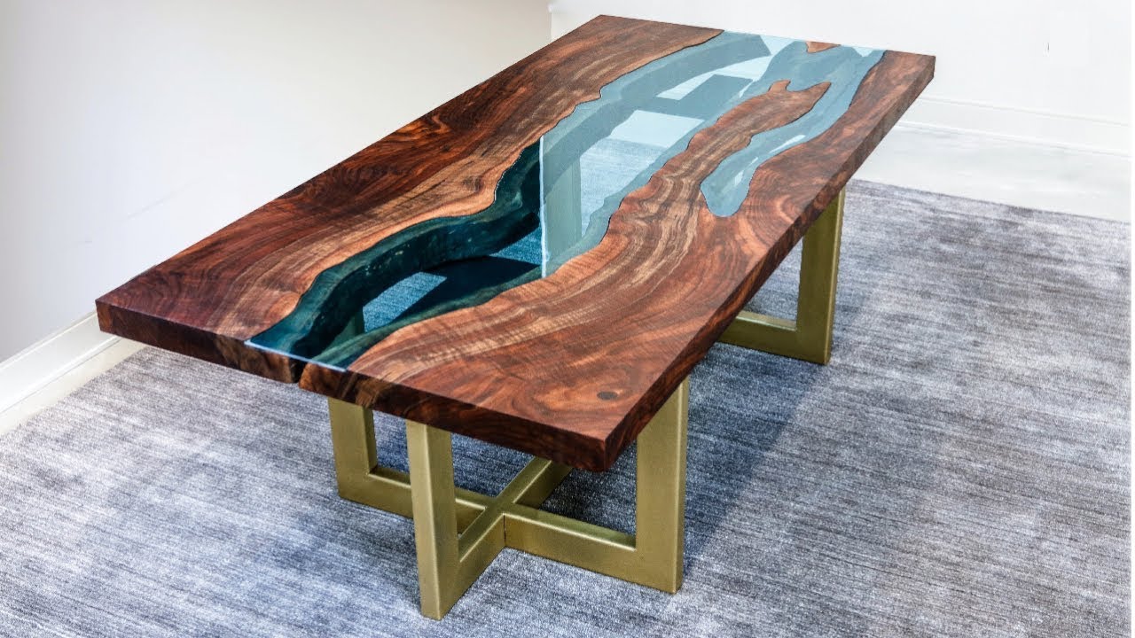 The River Table Method That Delivers a Perfect Finish Every Time