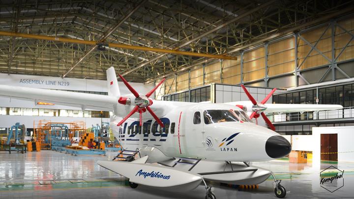 Perusahaan Swasta Bali Pesan 3 Pesawat N219 PTDI