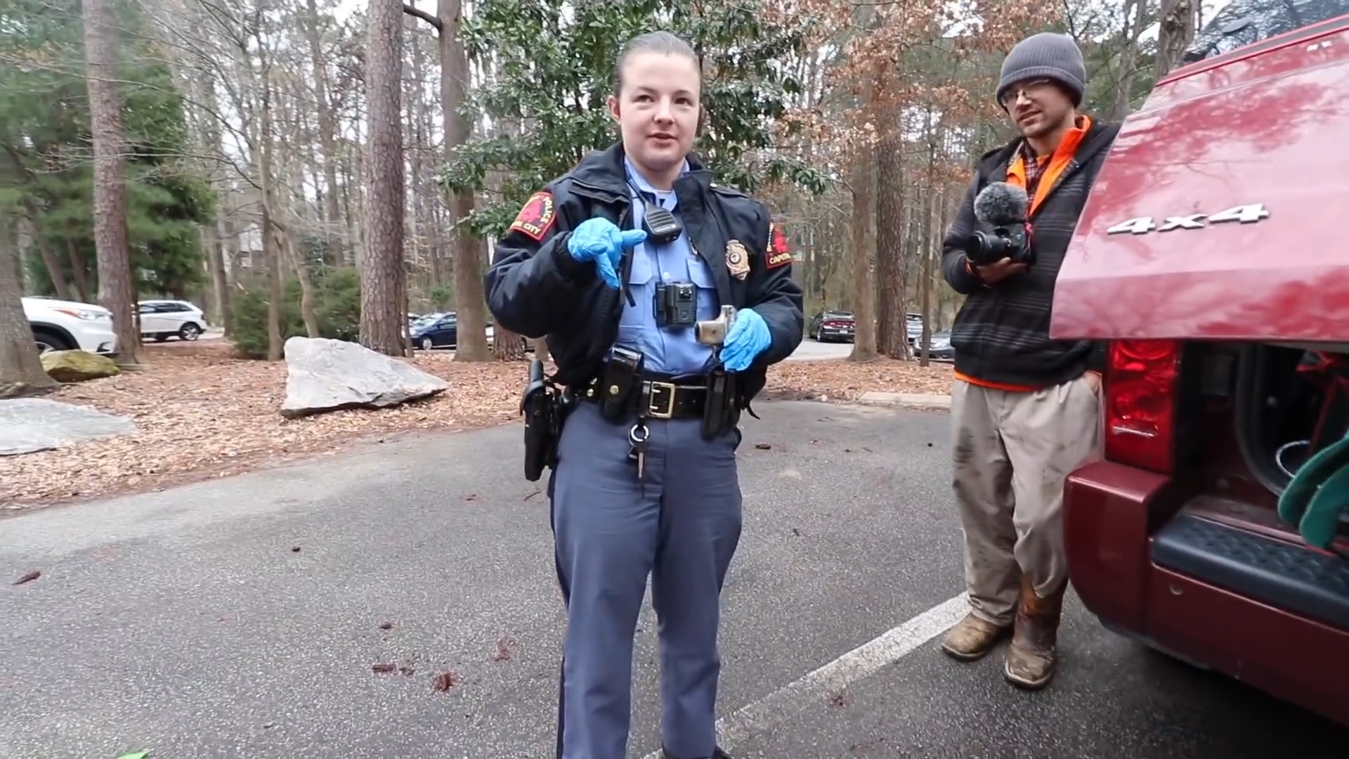 The Rope Went Tight… And an Angry Policewoman Told Us to Back Away