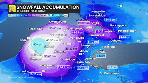 Severe snow squalls target southern Ontario with risk of 30-50+ cm by ...