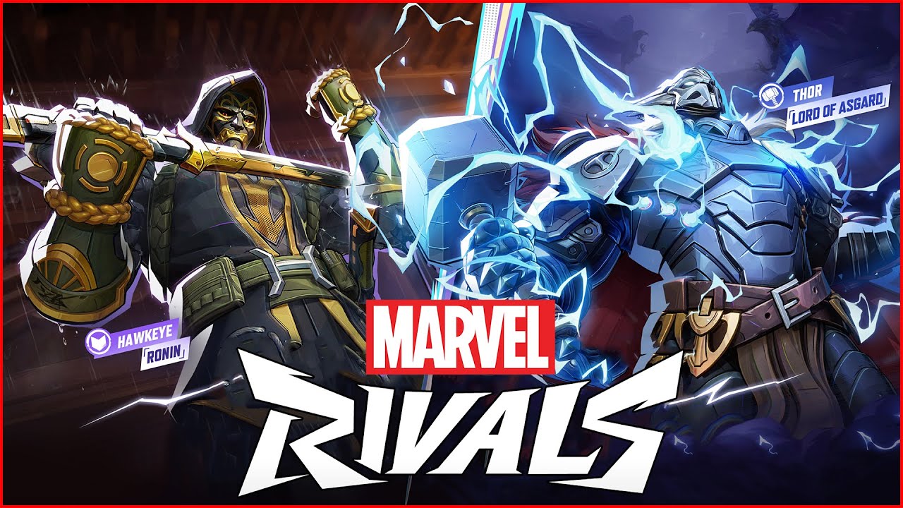 Marvel Rivals Hawkeye Ronin and Thor Lord of Asgard outfits coming soon
