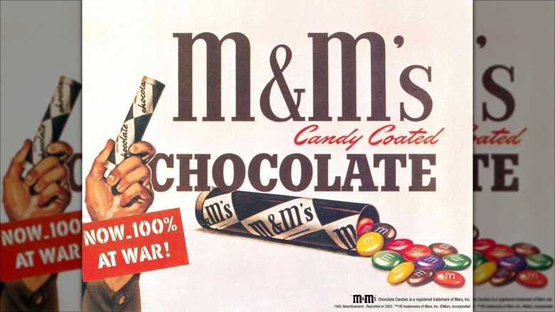 M&Ms 1942 advertisement