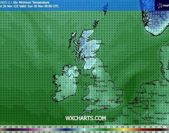 UK weather maps show exact date snow blizzards hit as far south as ...