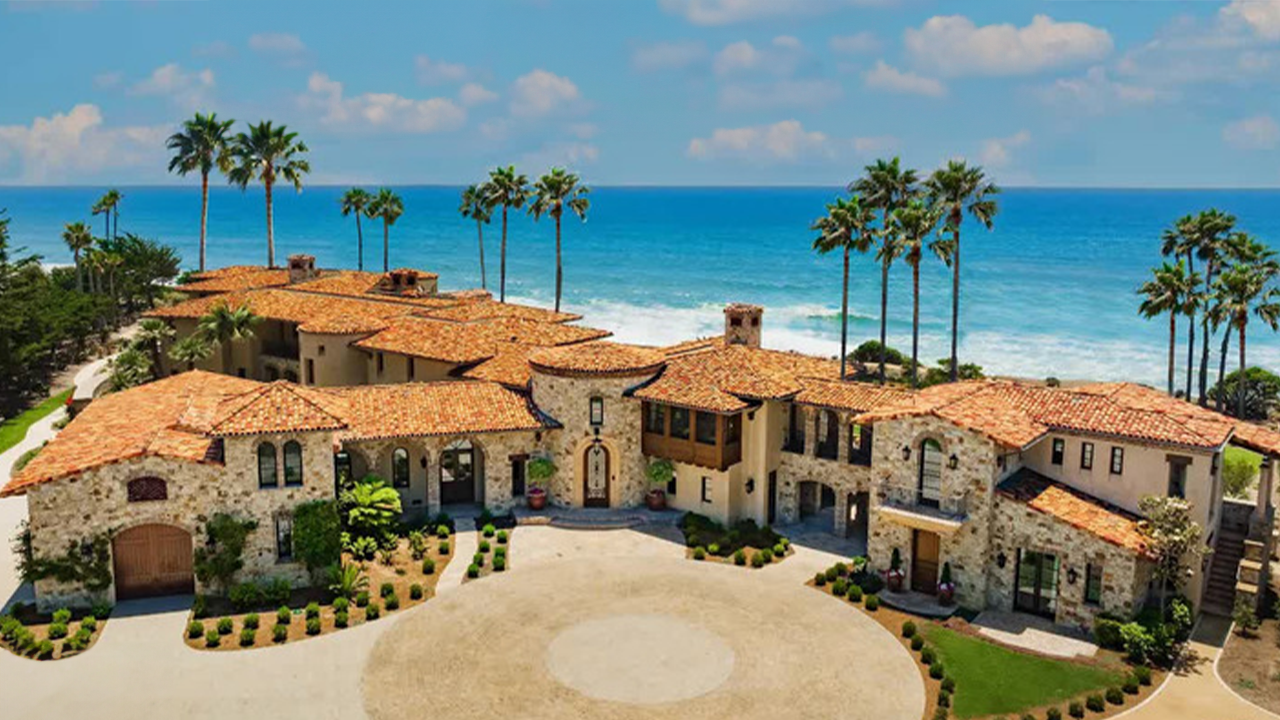 Inside a $55 million oceanfront mega mansion