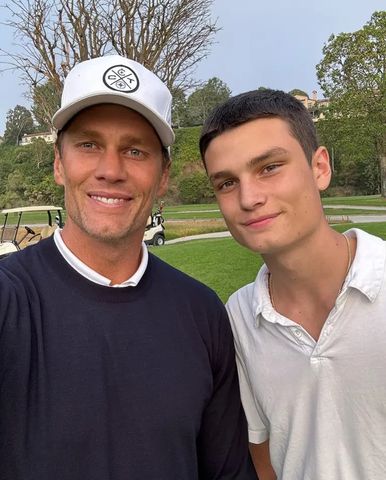 Tom Brady’s Oldest Son Jack, 18, Towers Over His Dad’s 6’4’’ Frame In