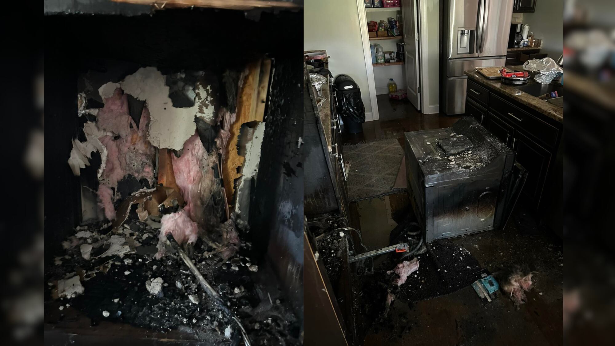 Kitchen catches fire on Thanksgiving Day in Smyrna