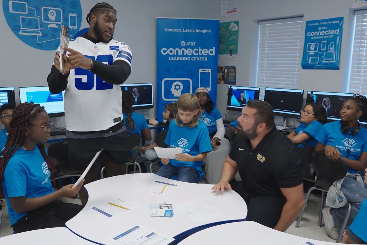 Dallas Cowboys Rookie Tyler Booker Says 'Helping Inspire Students' Is ...