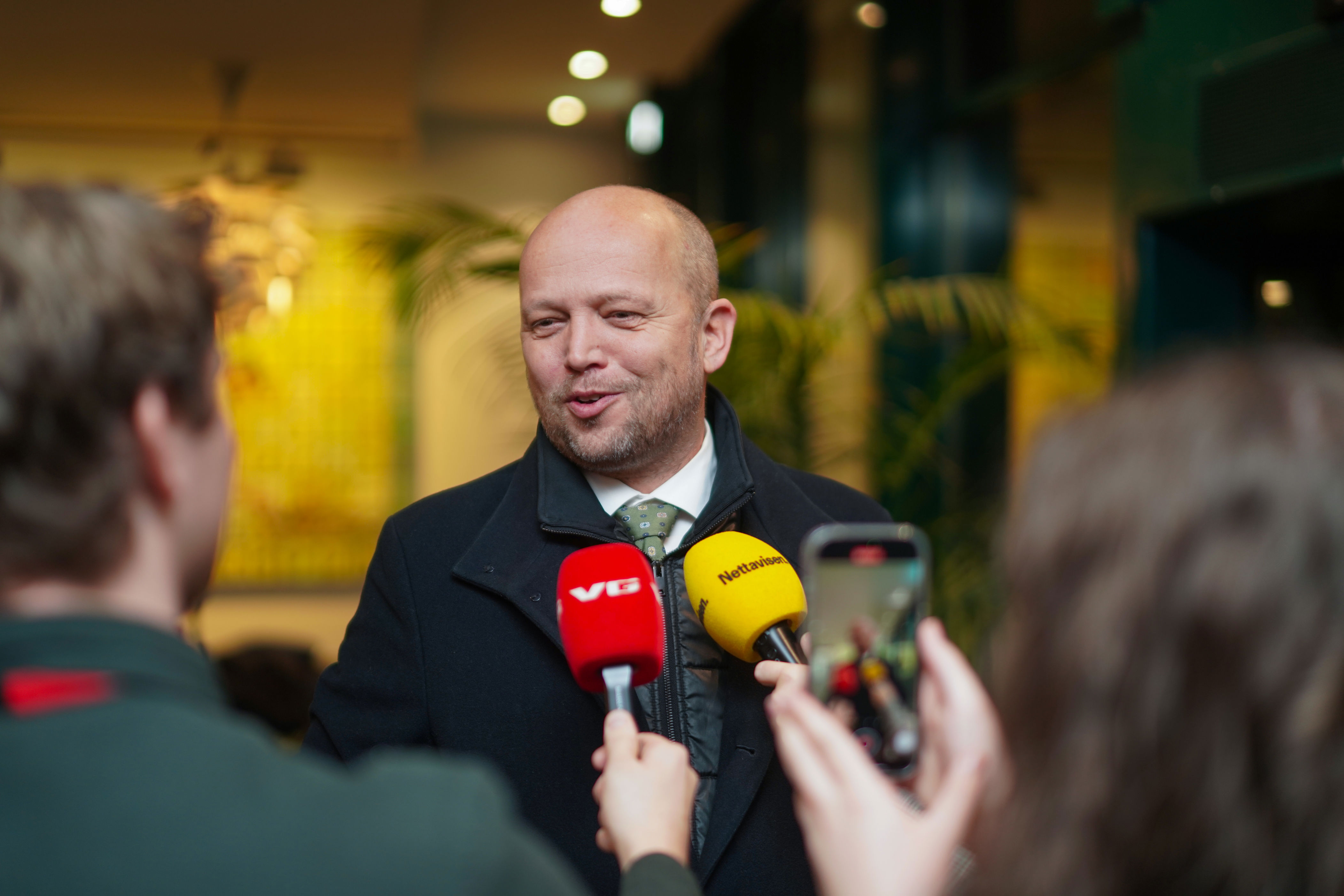 Sp-leder Trygve Slagsvold Vedum. Foto: Thomas Fure / NTB